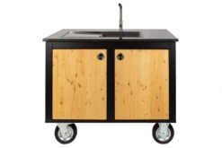 Der Merklinger Outdoor Modul "Toni" (2 Türen + Spülbecken – Armatur) -Brunner Verkäufe 002 dermerklinger holzbackofen grill pizzaofen spuelmodul outdoorkueche jpg