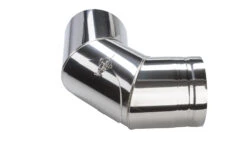 Schornstein Winkel 90° Mit Prüföffnung Doppelwandig - Eka Cosmos D 25 -Brunner Verkäufe 0e7ba0191272a8f8d9749415c6b0ad5c