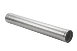 Schornsteinrohr Edelstahl 1080 Mm Einwandig Mit Doppelmuffe - Eka Complex E