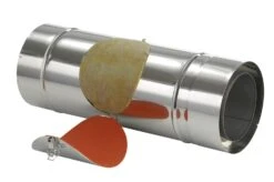 Schornsteinrohr Edelstahl 540 Mm Doppelwandig Mit Prüföffnung - Eka Complex D 25 -Brunner Verkäufe 1211 2