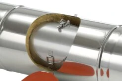 Schornsteinrohr Edelstahl 540 Mm Doppelwandig Mit Prüföffnung - Eka Complex D 25 -Brunner Verkäufe 1211 4