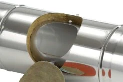 Schornsteinrohr Edelstahl 540 Mm Doppelwandig Mit Prüföffnung - Eka Complex D 25 -Brunner Verkäufe 1211 5