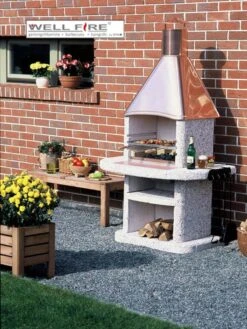 Grillkamin Wellfire AVANTA Mit Kupferhaube -Brunner Verkäufe 1228 1