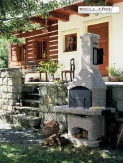 Grillkamin Wellifre NOVA QUATTRO 4 In 1 Braun, Mit Betonhaube -Brunner Verkäufe 1233 2