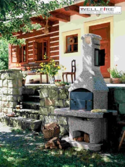 Grillkamin Wellfire NOVA QUATTRO 4 In 1 Weiß Mit Betonhaube -Brunner Verkäufe 1237 2