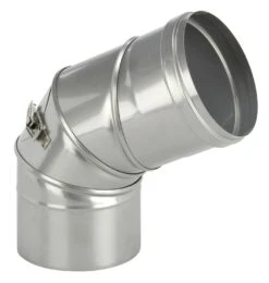 Schornstein Winkel 0-90° Einwandig Mit Prüföffnung - Eka Complex E 10 Schornstein Winkel 0-90° Einwandig Mit Prüföffnung - Eka Complex E -Brunner Verkäufe 124 1