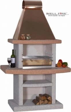 Grillkamin Wellfire NOVERA Mit Kupferhaube