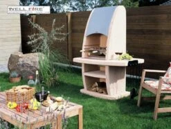 Grillkamin Wellfire INCA Terracotta Mit Edelstahlhaube -Brunner Verkäufe 1251 2