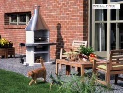 Grillkamin Wellfire ARDEA Mit Edelstahlhaube -Brunner Verkäufe 1256 2