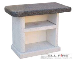 Beistelltisch Für Grillkamin ARDEA Mit Granitplatte