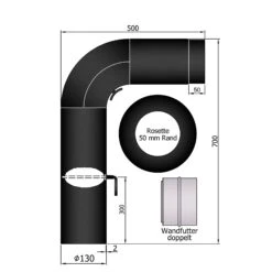 Rauchrohr Set Stahl 90° 700 X 500 Mm Schwarz, Gezogen 7 Rauchrohr Set Stahl 90° 700 X 500 Mm Schwarz, Gezogen -Brunner Verkäufe 13 43093ch0zbj1b4at