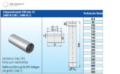 Schornsteinrohr Edelstahl 540 Mm Einwandig - Eka Complex E -Brunner Verkäufe 136 1