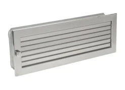 Warmluftgitter Edelstahl Hochglänzend -Brunner Verkäufe 1387 1