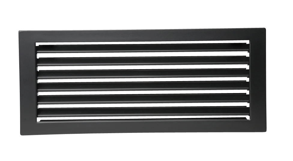 Kaltluftgitter Stahl Schwarz 6 Kaltluftgitter Stahl Schwarz – Bild 4