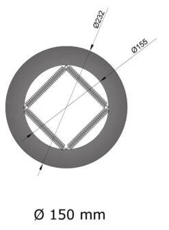 Wandrosette Stahl Mit Feder Hellgrau -Brunner Verkäufe 15 625gflp7vwbrnujf