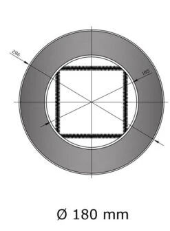 Wandrosette Stahl Mit Feder Hellgrau -Brunner Verkäufe 18 625bk97985c7yfu5