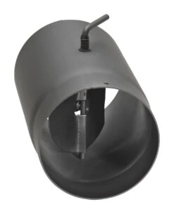 Rauchrohr Stahl 250 Mm Schwarz Mit Drosselklappe -Brunner Verkäufe 1829 1