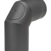 Rauchrohrbogen Stahl 2x 45° Schwarz Mit Tür -Brunner Verkäufe 1856 0