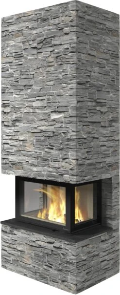 Kaminbausatz Nordpeis DAVOS U STONE, 8.9 KW -Brunner Verkäufe 1a7344fb11257538b73898eece7f5f2f