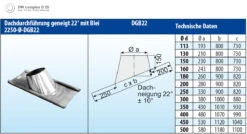 Dachdurchführung 10-28° Mit Bleikranz - Eka Complex D 25 -Brunner Verkäufe 2132 1