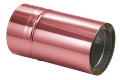 Schornsteinrohr 360 Mm Doppelwandig Kürzbar Verkupfert - Eka Complex D 25 -Brunner Verkäufe 225 2