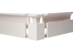 Eck-Luftleiste Aus Keramik Für Heizeinsätze Warmluft 10 X 10 Cm -Brunner Verkäufe 2282 1