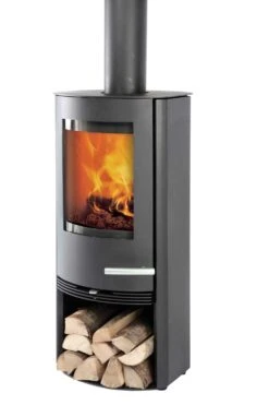 Kaminofen TermaTech TT20 Schwarz, 5 KW