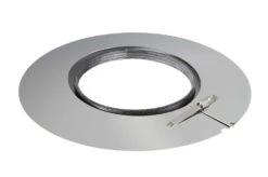 EKA Regenkragen Mit Dichtung Edelstahl, Glänzend