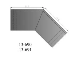 Hitzeschild Doppelwandig Für Rauchrohrbogen Stahl 45° Ø 150 Mm Schwarz 8 Hitzeschild Doppelwandig Für Rauchrohrbogen Stahl 45° Ø 150 Mm Schwarz -Brunner Verkäufe 2949 2