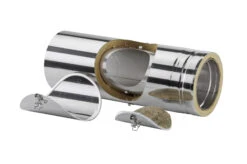 Schornsteinrohr Edelstahl 540 Mm Doppelwandig Mit Prüföffnung - Eka Cosmos D 25 -Brunner Verkäufe 2c48404a1036474bf11e9c9814182f2c