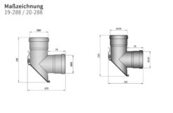 T-Stück Pellet-Ofenrohr 90° Schwarz Mit 45° Prüföffnung, Muffe-Muffe -Brunner Verkäufe 3450 3