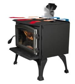 Kaminofen Ventilator Ecofan 812 KBX AirMax, Schwarz-silber -Brunner Verkäufe 3489 3