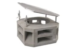 Orkanaufsatz Mit Dach Aus Beton 14 Orkanaufsatz Mit Dach Aus Beton -Brunner Verkäufe 354 1