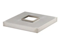 EKA Schornsteinkopfeinfassung Edelstahl Matt - Einzügiger Schacht