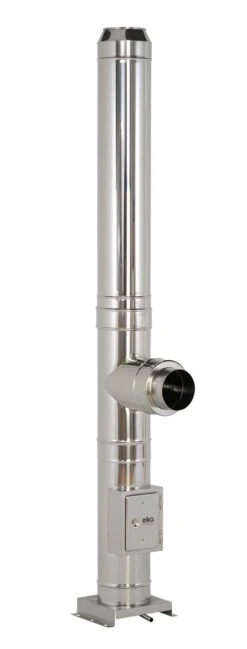 Edelstahlschornstein 15,0 M Doppelwandig - Eka Chromos D 25 -Brunner Verkäufe 3879 0