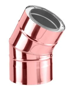 Schornstein Winkel 30° Doppelwandig Verkupfert - Eka Complex D 50