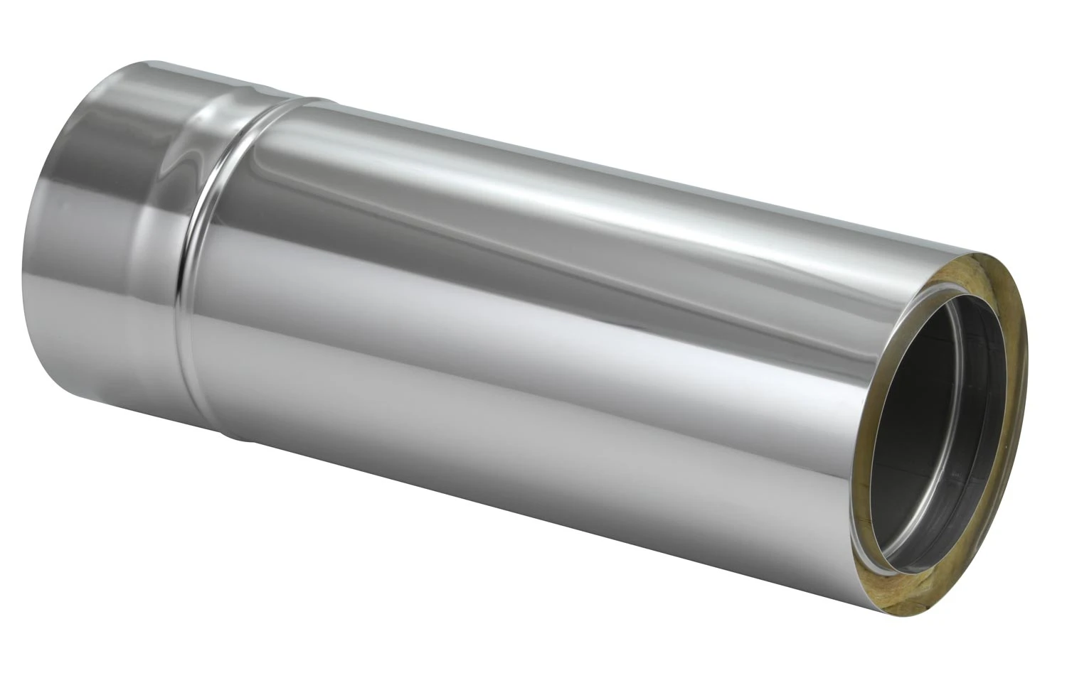 Schornsteinrohr Edelstahl 540 Mm Doppelwandig Kürzbar – Eka Complex D 50 6 Schornsteinrohr Edelstahl 540 Mm Doppelwandig Kürzbar – Eka Complex D 50 – Bild 4