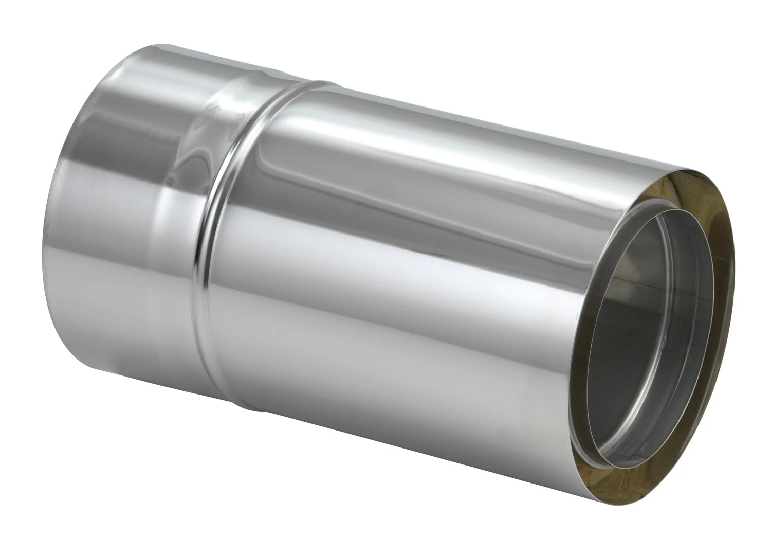 Schornsteinrohr Edelstahl 360 Mm Doppelwandig Kürzbar - Eka Complex D 50 6 Schornsteinrohr Edelstahl 360 Mm Doppelwandig Kürzbar - Eka Complex D 50 – Bild 4