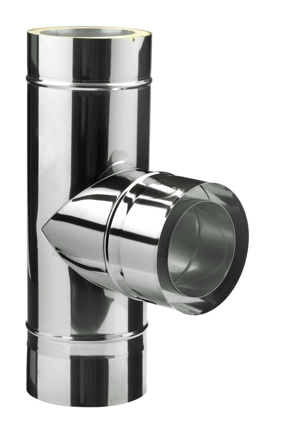 Feuerungsanschluss 90° Hochtemperatur Edelstahl Doppelwandig - Eka Complex D 50 3 Feuerungsanschluss 90° Hochtemperatur Edelstahl Doppelwandig - Eka Complex D 50