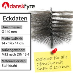 Danskfyre Reinigungsset Mit 2 Bürsten (Kamin- Und Pelletofen) 31 Danskfyre Reinigungsset Mit 2 Bürsten (Kamin- Und Pelletofen) -Brunner Verkäufe 39xkaxe9mvv9xx