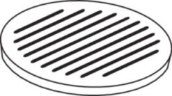 Ofenrost Gusseisen, Ø 24 Cm -Brunner Verkäufe 3bcd536340542589d24a56dac81b4593