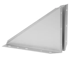 Wandkonsole Verstellbar 50-90 Mm Edelstahl Doppelwandig - Eka Chromos D 25