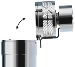 KW Rauchsauger Edelstahl DIAJEKT RSD 350 10 KW Rauchsauger Edelstahl DIAJEKT RSD 350 -Brunner Verkäufe 4554 2