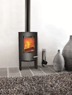 Kaminofen TermaTech TT20 Bazic Schwarz, 5 KW -Brunner Verkäufe 4645 1