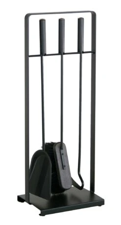 Kaminbesteck Heibi Aus Stahl, 3- Teilig, Schwarz -Brunner Verkäufe 468 0