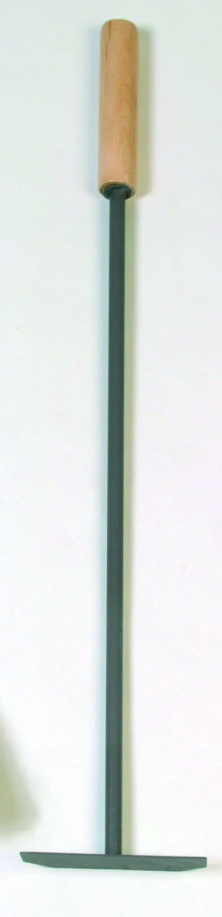 Kaminschaber Stahl Mit Holzgriff Lienbacher, Anthrazit Beschichtet