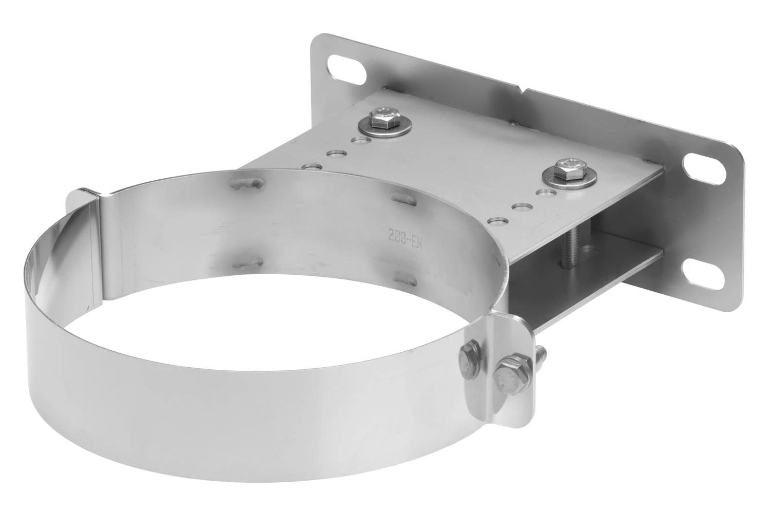 Wandhalter Verstellbar 90-160 Mm Edelstahl Doppelwandig - Eka Complex D 25 4 Wandhalter Verstellbar 90-160 Mm Edelstahl Doppelwandig - Eka Complex D 25 – Bild 2