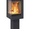 Kaminofen Nordpeis QUADRO 1 Schwarz, 6 KW -Brunner Verkäufe 5492 0237f1