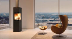 Kaminofen Nordpeis QUADRO 3 Schwarz, 6 KW -Brunner Verkäufe 5495 11ff87