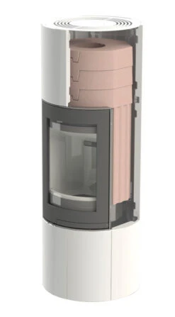 Kaminbausatz Nordpeis RONDA 160, 5 KW 12 Kaminbausatz Nordpeis RONDA 160, 5 KW -Brunner Verkäufe 5505 4